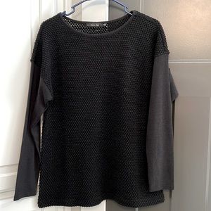 Doe & Rae Textured Sweater